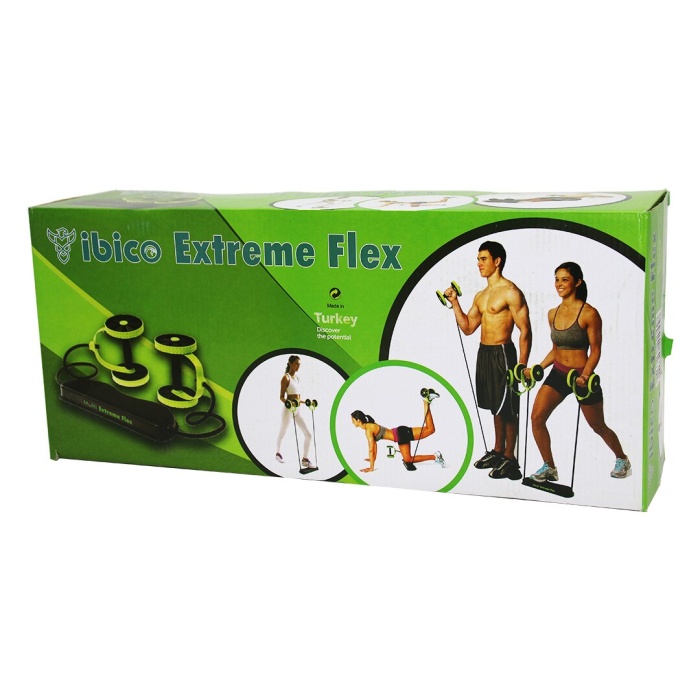 İBİCO MULTİ FLEX REVOFLEX ZAYIFLAMA SPOR ALETİ 44 FARKLI POZİSYONDA KULLANILABİLİR*10