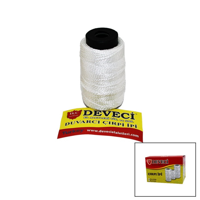 DVC DEVECİ ( KÜÇÜK ) ÇIRPI İPİ ( BRÜT 100GR & NET İP 50GR )*30X10