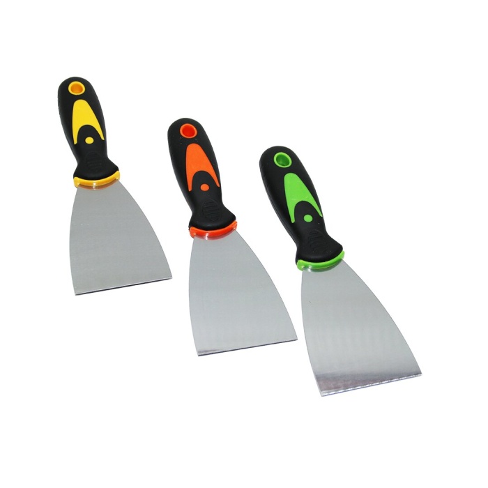 DMAX DMX-4191 ( 60MM ) METAL SPATULA FİBER SAPLI*12X20