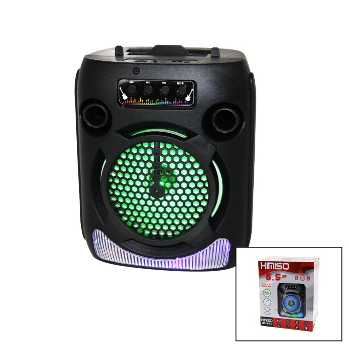 KIMISO PLATOON PL-4526 QS-614 /USB/FM BLUETOOTH SPEAKER RGB IŞIKLI 6.5NIÇ 8W*30