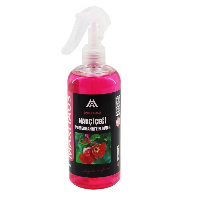 AUTO PROFF MAXHAUS AP-7154 ( NAR ÇİÇEK & POMEGRANATE FLOWER ) ORTAM ODA KOKUSU SPREY 400ML ( PLASTİK ŞİŞE )*12=K