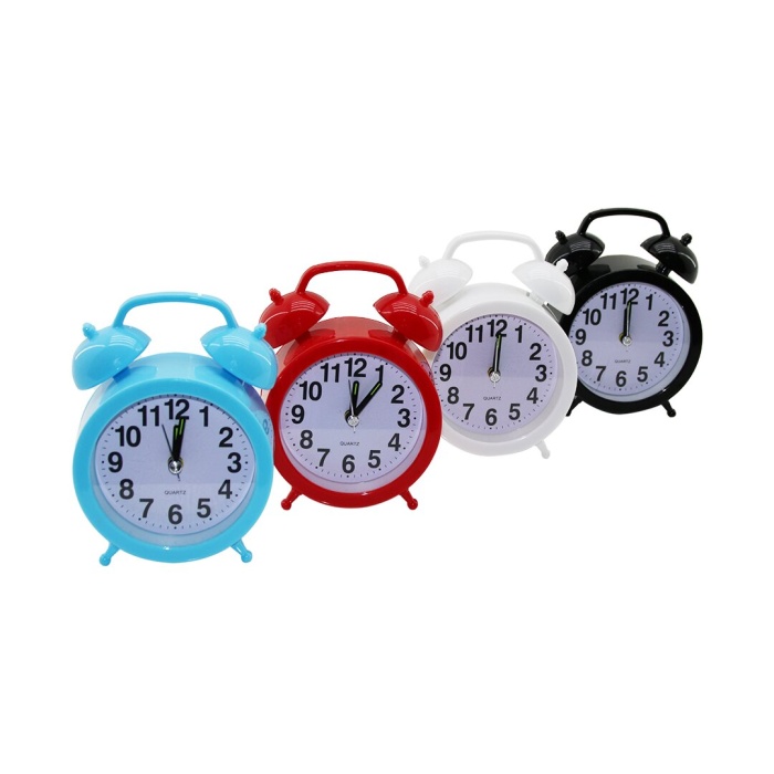 CLOCK FASHİON JX-8018-19-20-28 ( MİX MODEL ) RENKLİ PLS.MASA ÇALAR SAAT*160