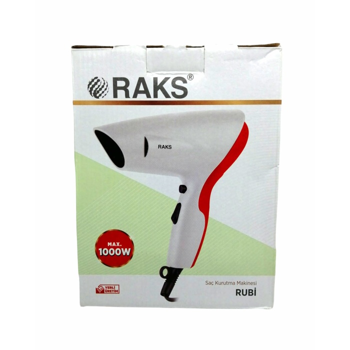 RAKS RUBİ SAÇ KURUTMA & FÖN MAKİNESİ 1000W*24