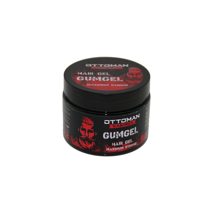 OTTOMAN KASIRGA ( 350ML ) ( GUMGEL ) ( SİYAH & KIRMIZI ) ( MAXIMUM STRONG ) SAÇ JÖLESİ*45