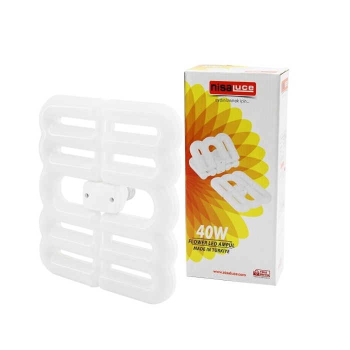 NİSALUCE EAM097 FLOWER LED AMPUL 40W*48