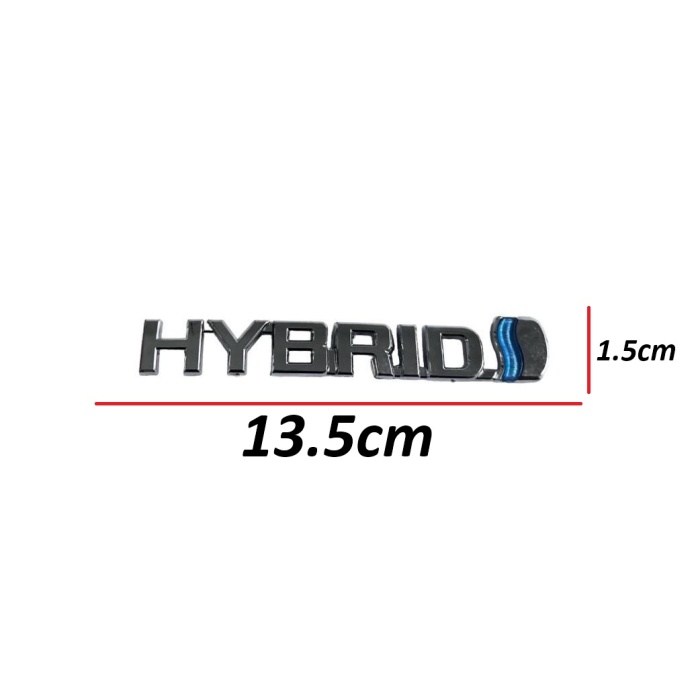 Toyota Yazı Corolla 19-24/Chr 16-24 Arka (Hybrıd Yazısı)