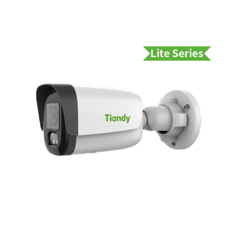 Tiandy TC-C32WP W/E/Y/4mm/V4.0 4MM Lens 2MP 1080P Color Maker Renkli Sesli (Mikrofonlu) Poe IP Bullet Kamera