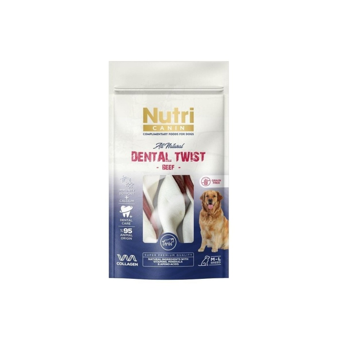 Sığır Etli Dental Kemik 120 gr