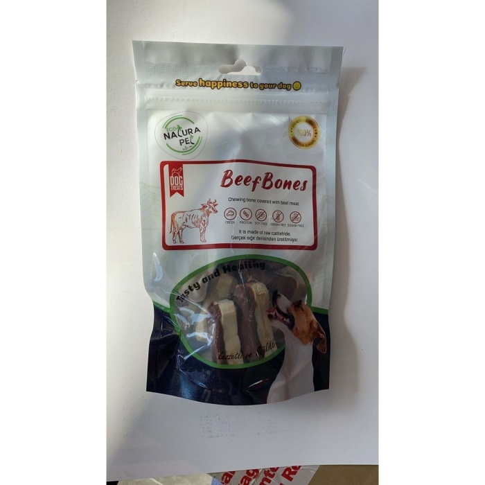 Eco Beef Bones Biftek Kaplı Press Kemik 105gr