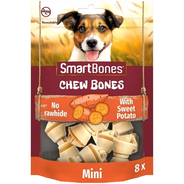 Smart Bones Köpekler Için Tatlı Patates Mini 8 Minis.128gr