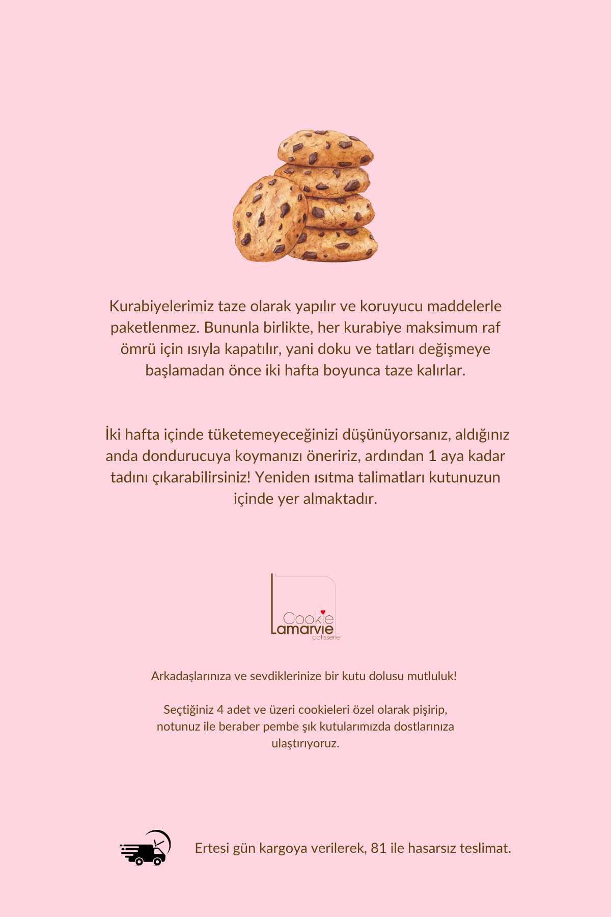 Cevizli Chocolate Chip NY Cookie 6lı Hediye Kutusu