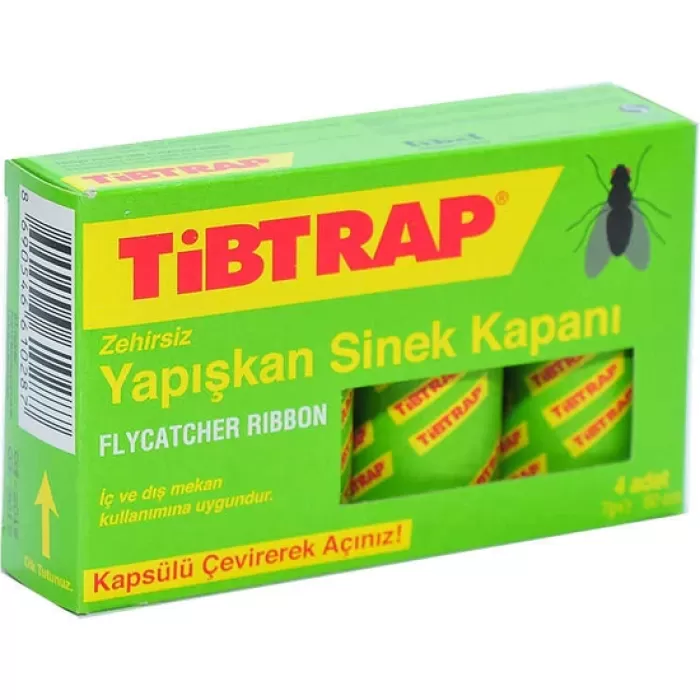 Tibtrap Yapışkan Sinek Kapanı 4 Adet