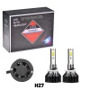 Rptech H27 Mini/slim Şimşek LED Xenon Far Ampul 12000LM 6500K Beyaz Renk12/124 volt destekler