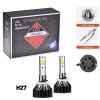 Rptech H27 Mini/slim Şimşek LED Xenon Far Ampul 12000LM 6500K Beyaz Renk12/124 volt destekler