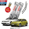 VW Golf 7 2015  Silecek Takımı Bosch Aeroeco