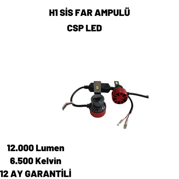 Renault 12 STW 1973 H1 SİS FAR AMPULÜ CSP LED XENON BEYAZ RENK