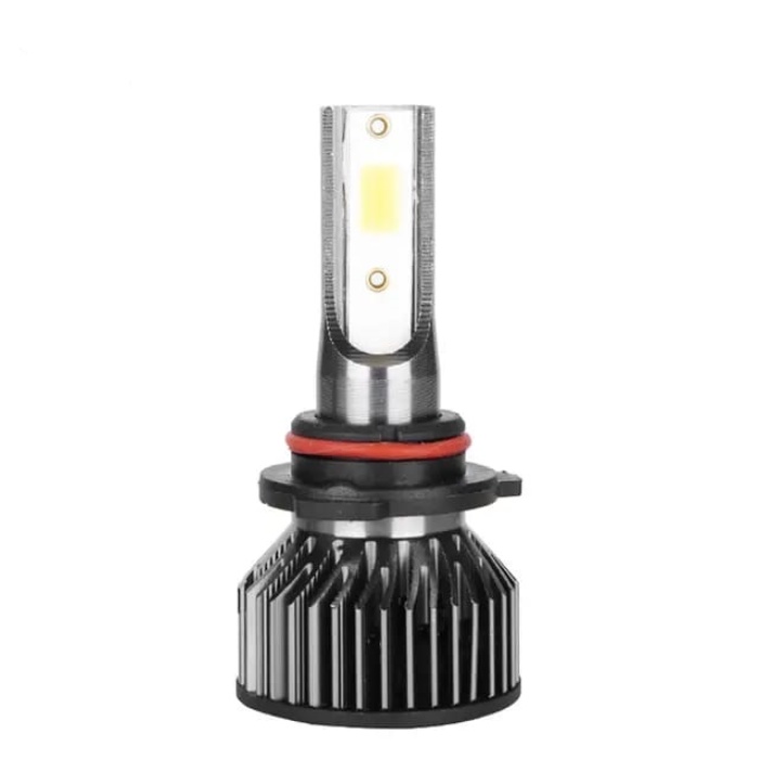 9005 Mini/slim Şimşek LED Xenon Far Ampul 12.000LM 6.500K Beyaz Renk, Fan Soğutuculu