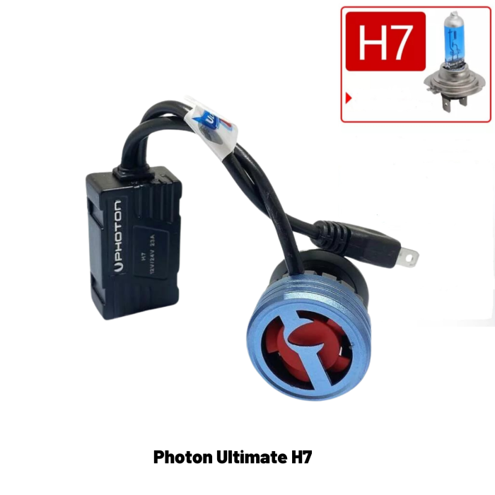 Photon Ultimate H7  12-24V 9.500 Lumens  6.500 kelvin 5 Plus