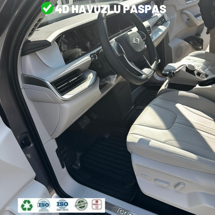 Volvo S40 2011 4D HAVUZLU ÜNİVERSAL YENİ NESİL PASPAS SİYAH GOLD SERİ