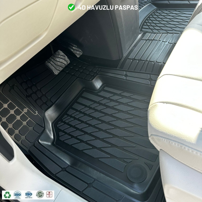 Volvo S90 2019 4D HAVUZLU ÜNİVERSAL YENİ NESİL PASPAS SİYAH GOLD SERİ