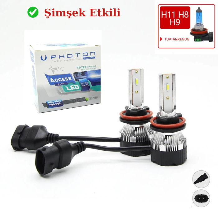 Toyota Rav 4 2020 H11 SİS FAR AMPULÜ Access ŞİMŞEK ETKLİ LED XENON BEYAZ RENK