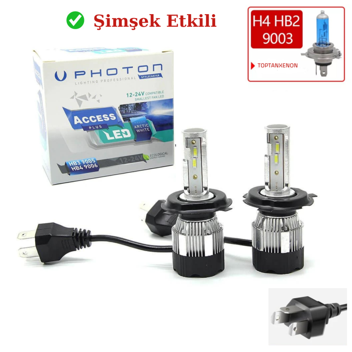 Suzuki Swift 2022 H4 FAR AMPULÜ Access LED XENON BEYAZ RENK