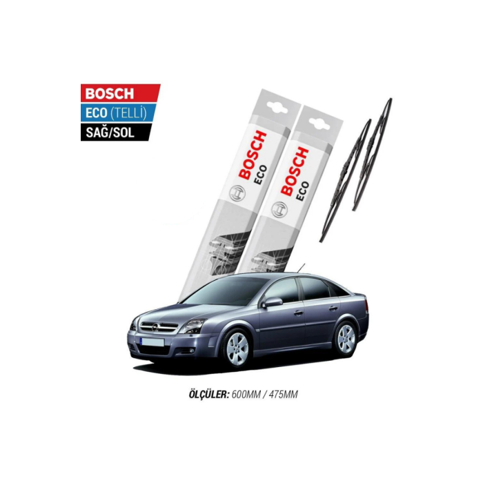 Opel Vectra C 2005 Model Silecek Takımı Bosch Eco (Telli)