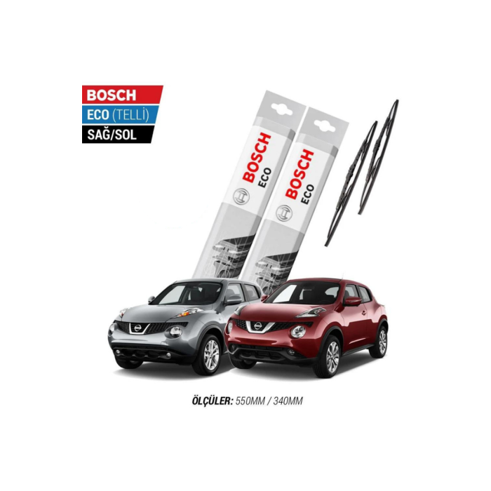 Nissan Juke 2016 Model Silecek Takımı Bosch Eco (Telli)