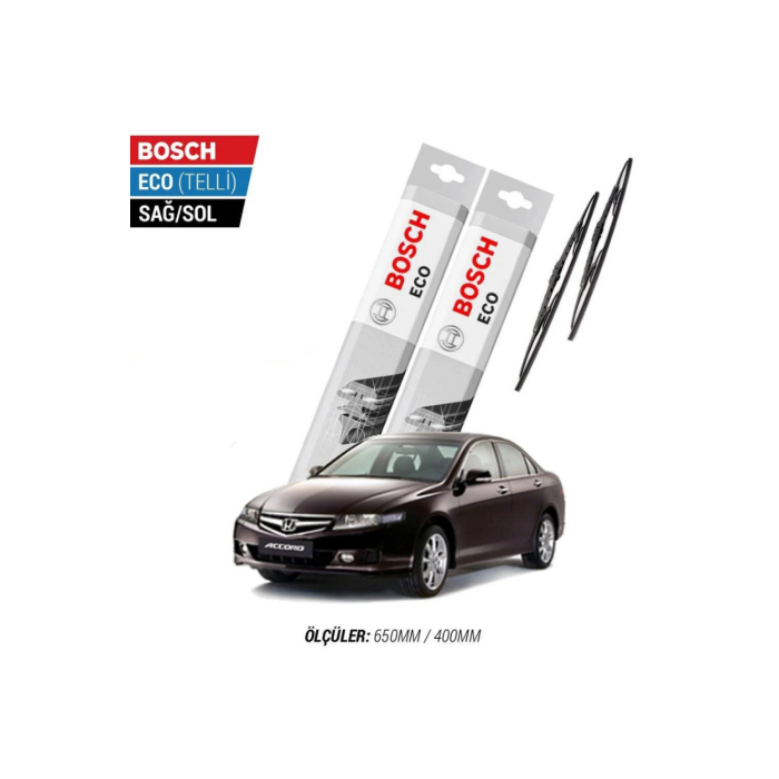 Honda Accord 2008 Model Silecek Takımı Bosch Eco (Telli)