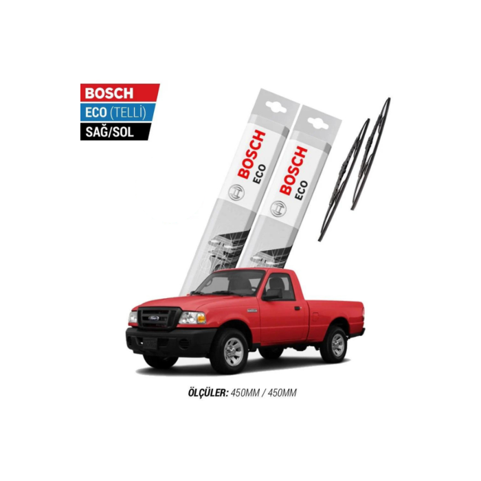 Ford Ranger 2009 Model Silecek Takımı Bosch Eco (Telli)