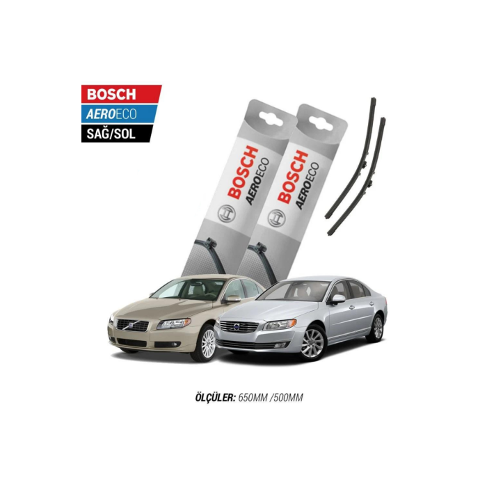 Volvo S80 2013 Model Bosch Aeroeco Muz Silecek Takımı