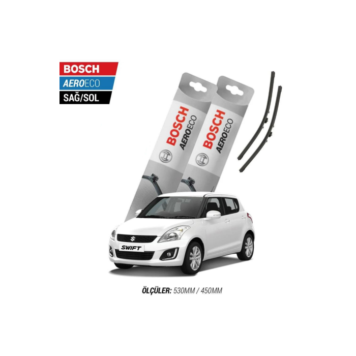 Suzuki Swift 2013 Model Bosch Aeroeco Muz Silecek Takımı