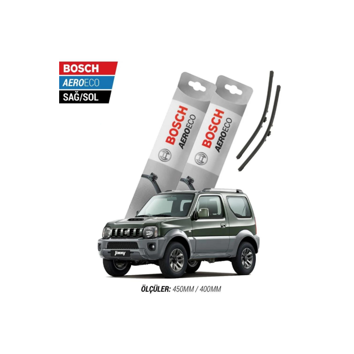 Suzuki Jimny 2008 Model Bosch Aeroeco Muz Silecek Takımı