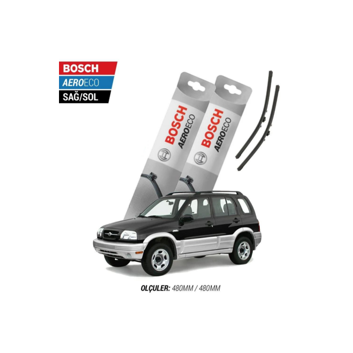 Suzuki Grand Vitara 2003 Model Bosch Aeroeco Muz Silecek Takımı