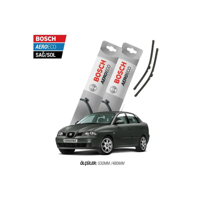 Seat Cordoba 2008 Model Bosch Aeroeco Muz Silecek Takımı