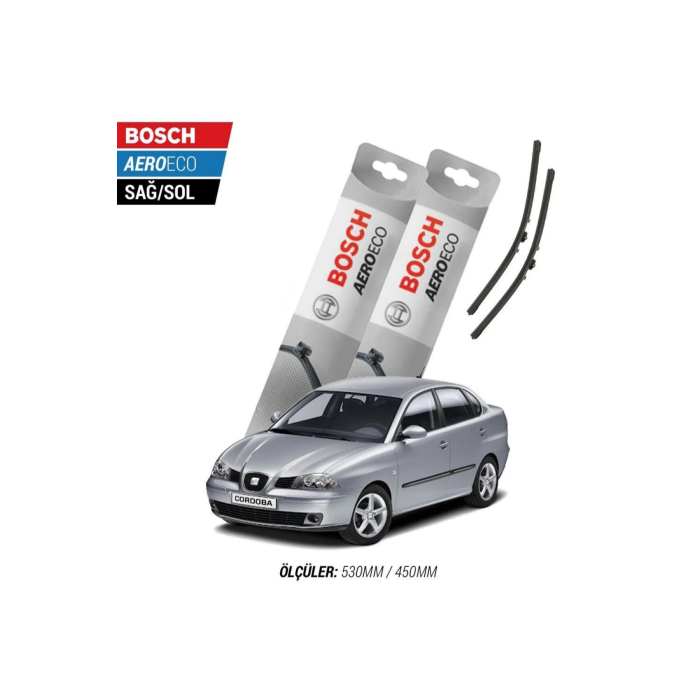 Seat Cordoba 2005 Model Bosch Aeroeco Muz Silecek Takımı