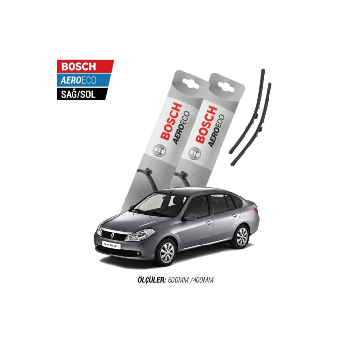 Renault Symbol 2011 Model Bosch Aeroeco Muz Silecek Takımı