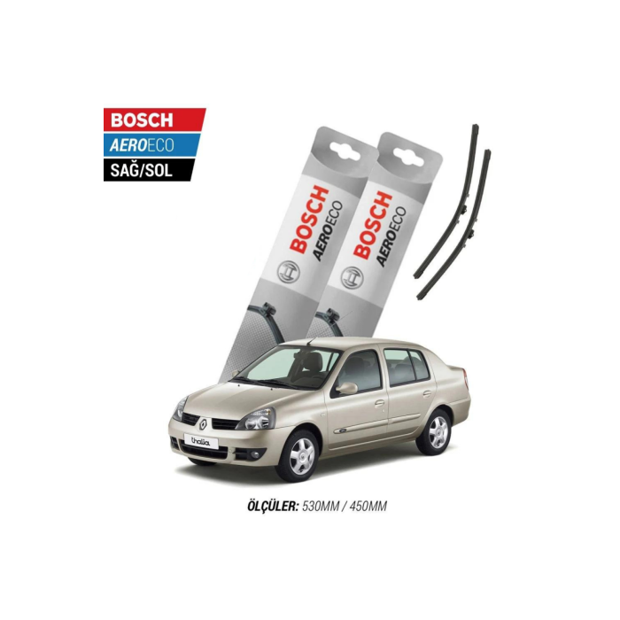 Renault Symbol 2008 Model Bosch Aeroeco Muz Silecek Takımı