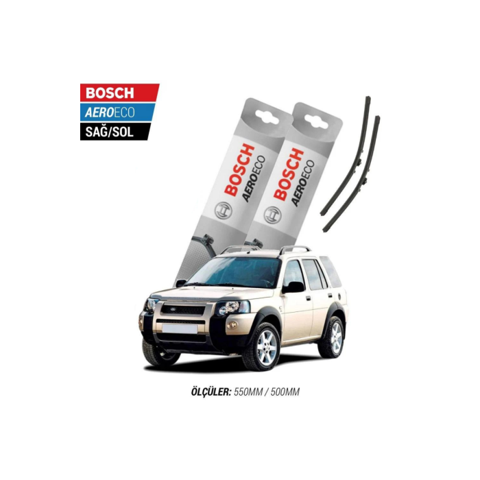 Land Rover Freelander 2005 Model Bosch Aeroeco Muz Silecek Takımı