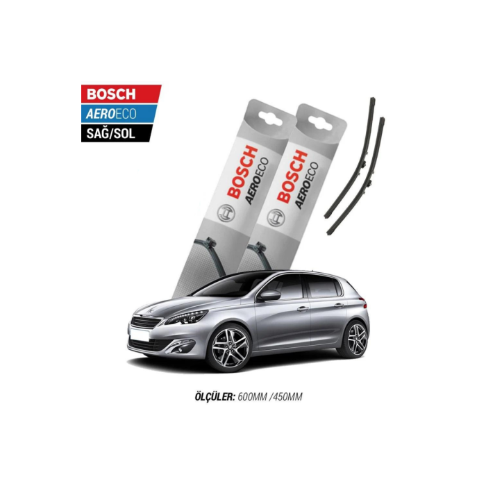 Peugeot 308 2021 Model Bosch Aeroeco Muz Silecek Takımı