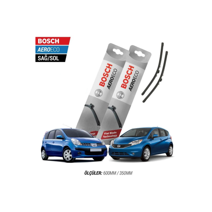 Nissan Note 2014 Model Bosch Aeroeco Muz Silecek Takımı