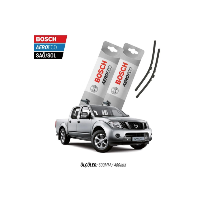 Nissan Navara 2012 Model Bosch Aeroeco Muz Silecek Takımı