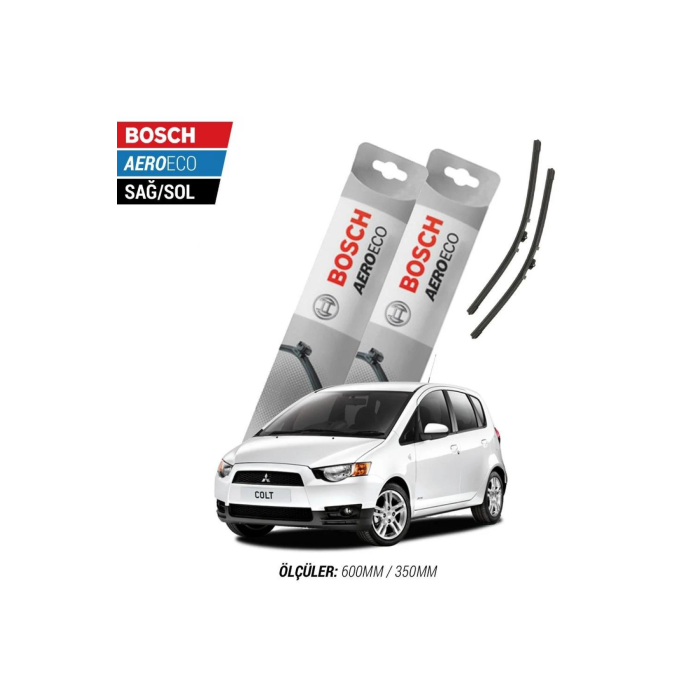 Mitsubishi Colt 2013 Model Bosch Aeroeco Muz Silecek Takımı