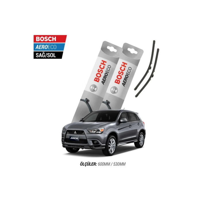 Mitsubishi ASX 2016 Model Bosch Aeroeco Muz Silecek Takımı