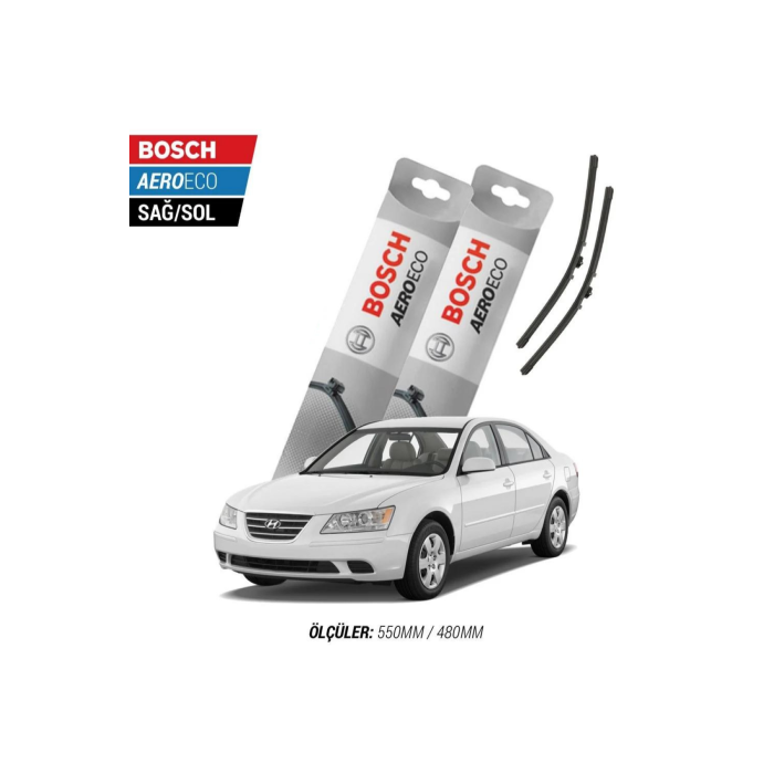 Hyundai Sonata 2009 Model Bosch Aeroeco Muz Silecek Takımı