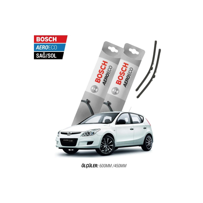 Hyundai i30 2011 Model Bosch Aeroeco Muz Silecek Takımı