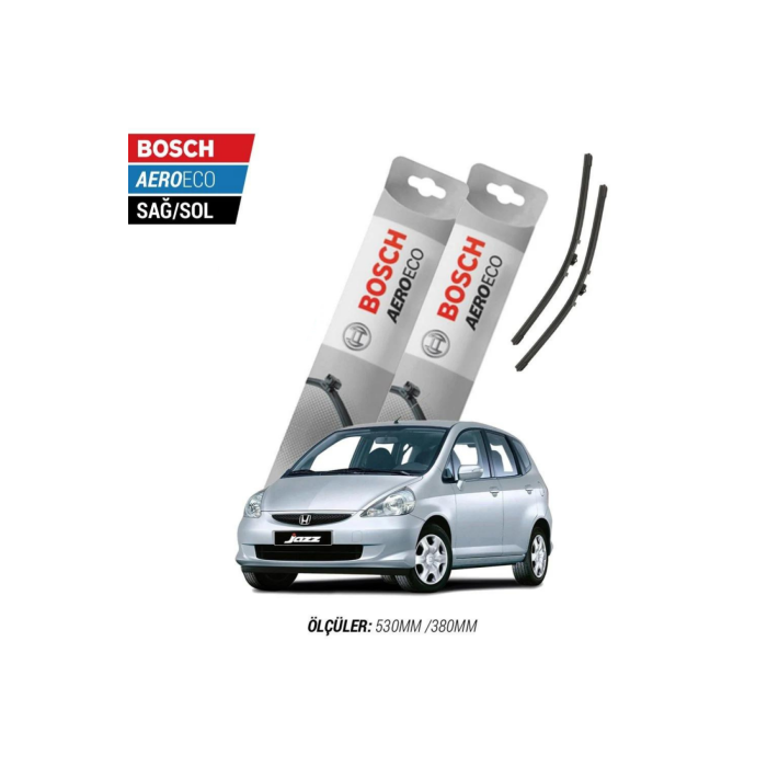 Honda Jazz 2008 Model Bosch Aeroeco Muz Silecek Takımı