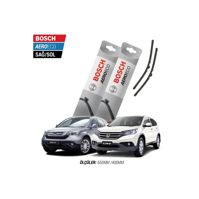 Honda CR-V 2007 Model Bosch Aeroeco Muz Silecek Takımı