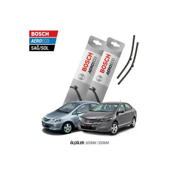 Honda City 2010 Model Bosch Aeroeco Muz Silecek Takımı