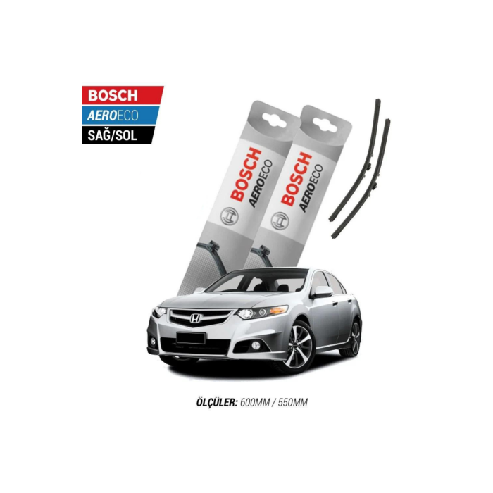 Honda Accord 2016 Model Bosch Aeroeco Muz Silecek Takımı